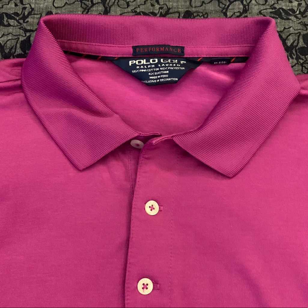 Polo Golf Raspberry Polo